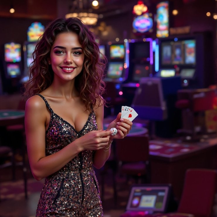 Pengguna menikmati taruhan live casino melalui aplikasi ponsel